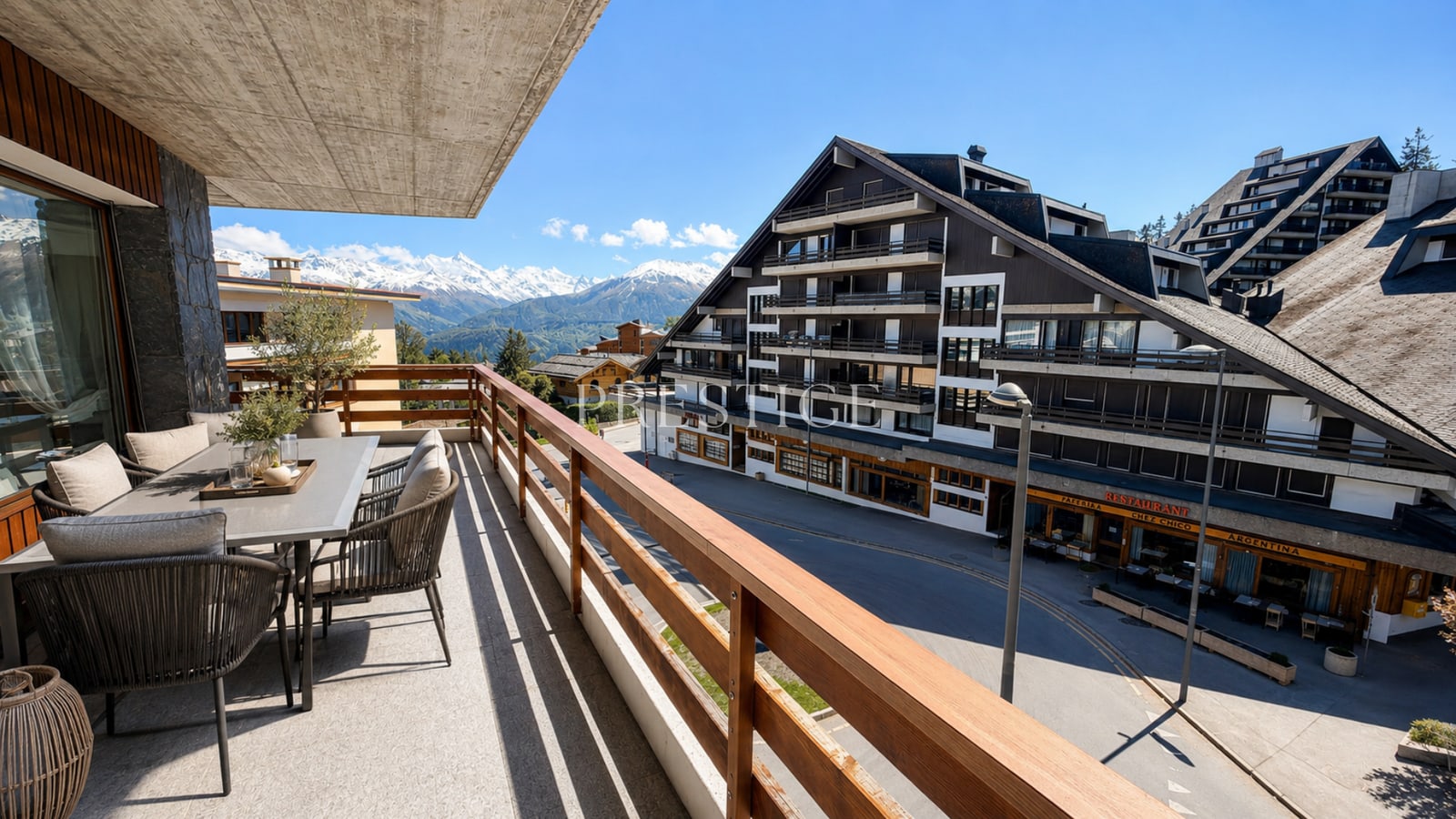 Appartement de 5 pces au centre de Crans-Montana
